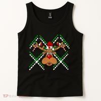 Reindeer Ugly Christmas Sweater Tank Top thumb 2