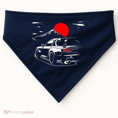 Rotary Engine Jdm Rc Car Meet Tuning USA-Made Doggie Bandana