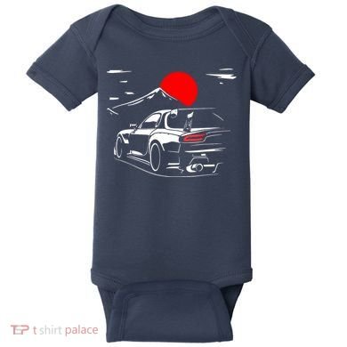 Rotary Engine Jdm Rc Car Meet Tuning Baby Bodysuit