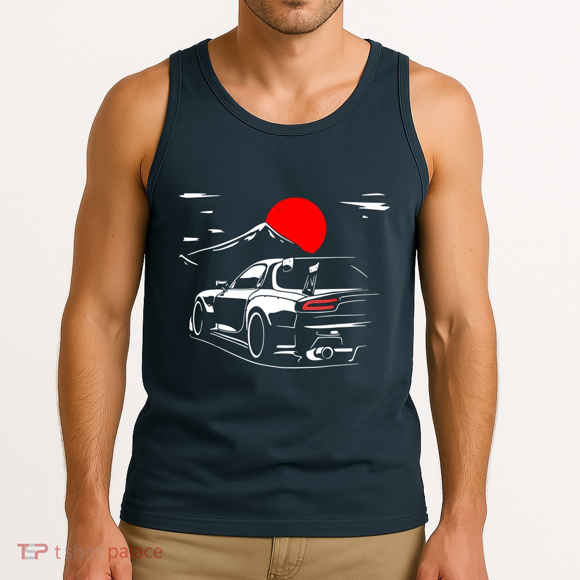 Rotary Engine Jdm Rc Car Meet Tuning Tank Top