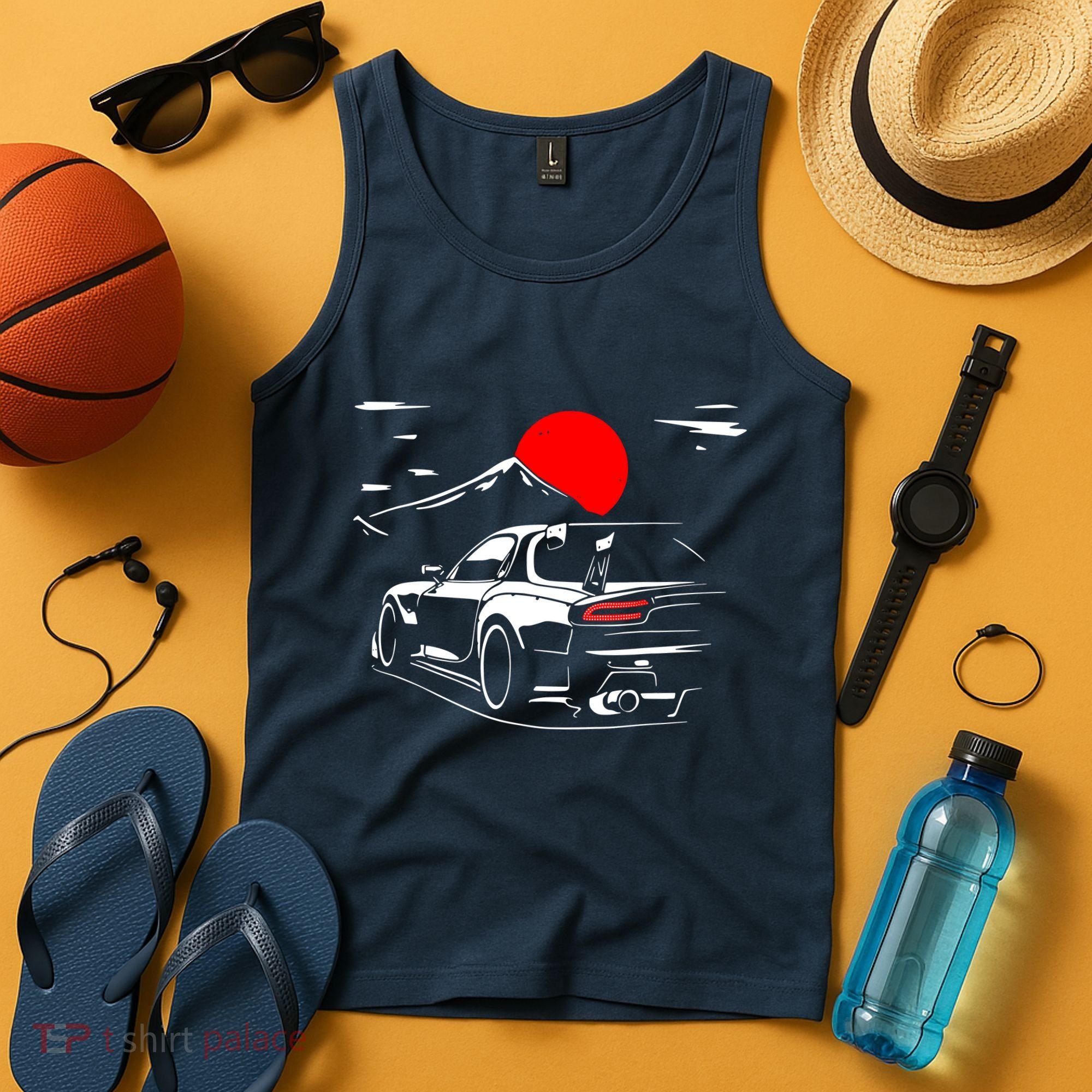 Rotary Engine Jdm Rc Car Meet Tuning Tank Top