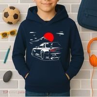 Rotary Engine Jdm Rc Car Meet Tuning Kids Hoodie thumb 2