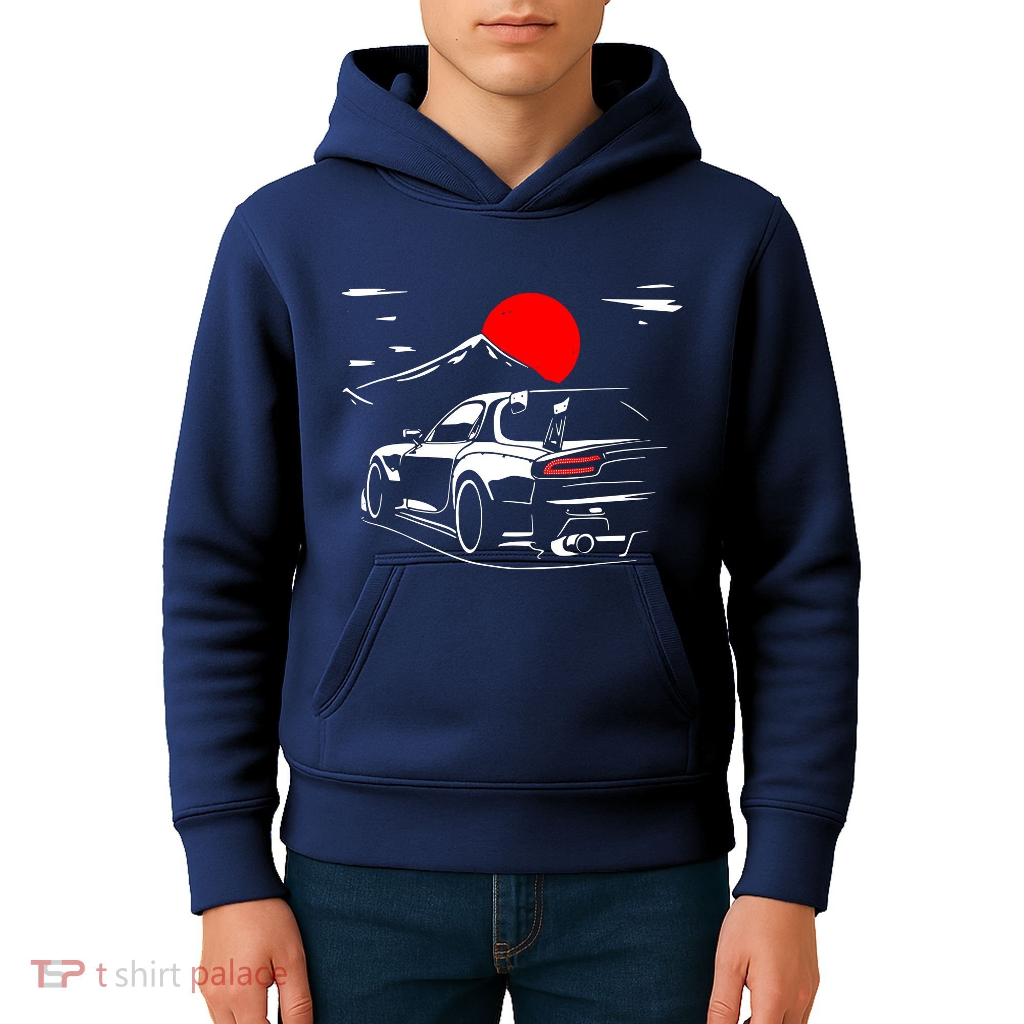 Rotary Engine Jdm Rc Car Meet Tuning Kids Hoodie