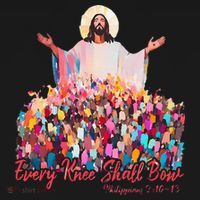 Retro Every Knee Shall Bow God Faith Jesus Christian Easter Women's Hoodie thumb 2