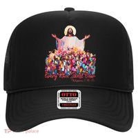 Retro Every Knee Shall Bow God Faith Jesus Christian Easter Hat thumb 0