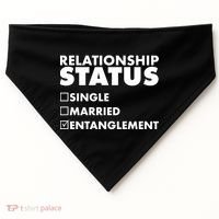Relationship Status Entanglement USA-Made Doggie Bandana thumb 0