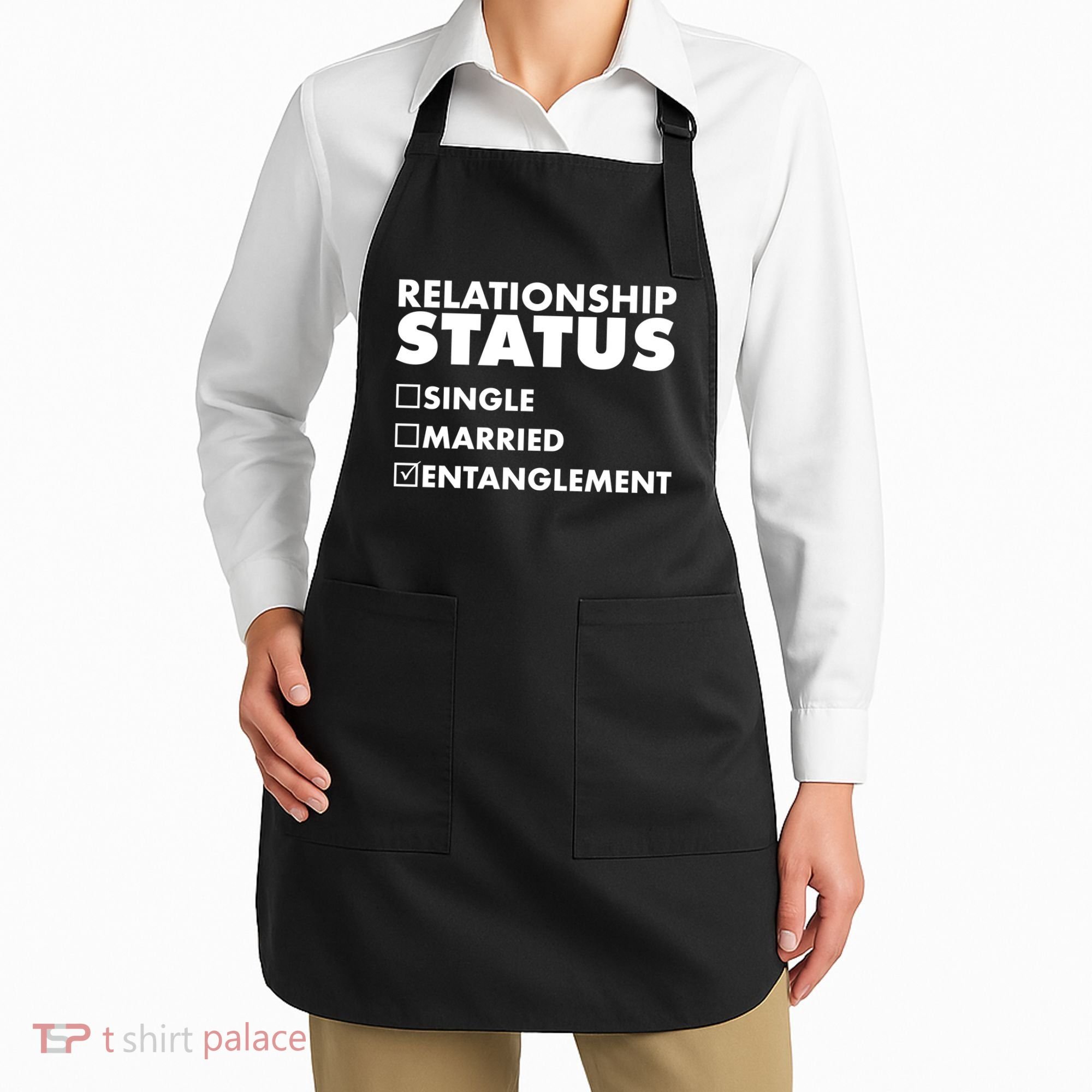 Relationship Status Entanglement Apron