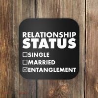 Relationship Status Entanglement Coaster thumb 0