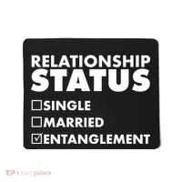 Relationship Status Entanglement Mousepad thumb 0