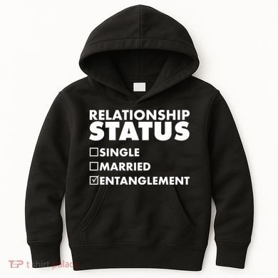 Relationship Status Entanglement Kids Hoodie