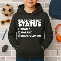 Relationship Status Entanglement Kids Hoodie thumb 2