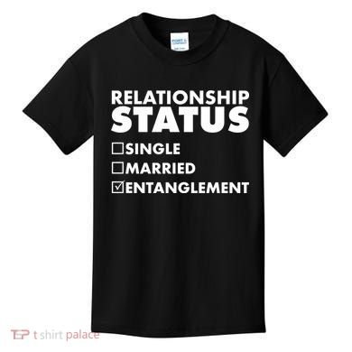Relationship Status Entanglement Kids T-Shirt