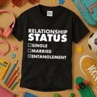 Relationship Status Entanglement Kids T-Shirt thumb 3