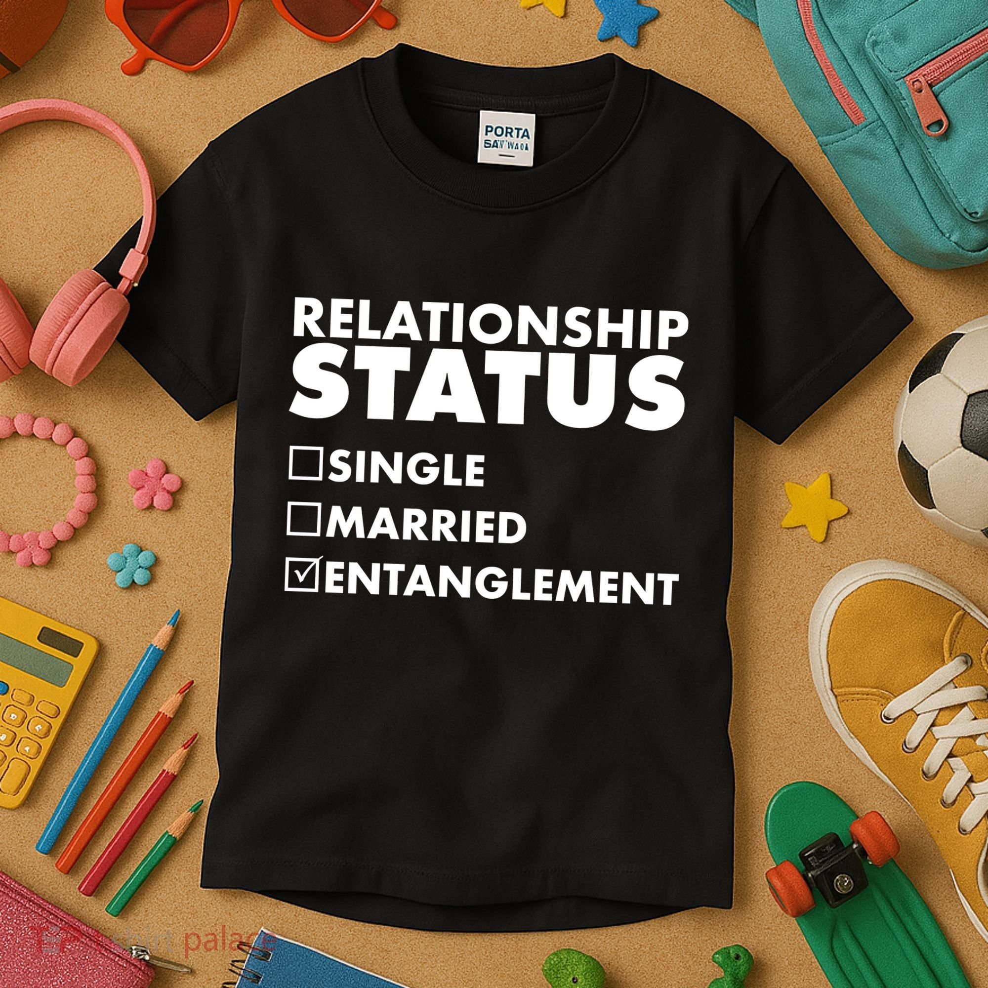Relationship Status Entanglement Kids T-Shirt