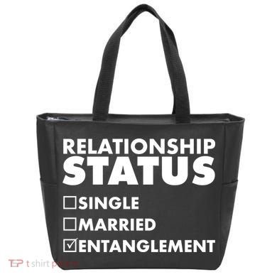 Relationship Status Entanglement Tote Bag