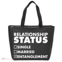 Relationship Status Entanglement Tote Bag thumb 0