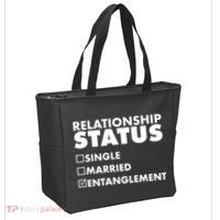 Relationship Status Entanglement Tote Bag thumb 2
