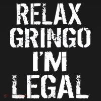 Relax Gringo I'm Legal Funny Immigration Women's Hoodie thumb 2