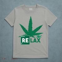 Relax Hemp Leaf Medical Marijuana T-Shirt thumb 5