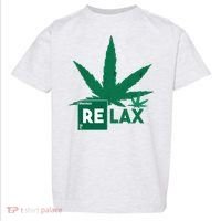 Relax Hemp Leaf Medical Marijuana Toddler T-Shirt thumb 0