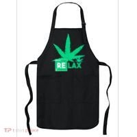 Relax Hemp Leaf Medical Marijuana Apron thumb 0