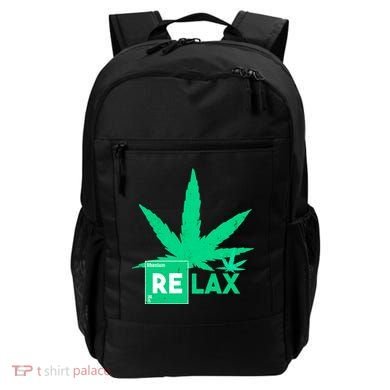 Relax Hemp Leaf Medical Marijuana Backpack