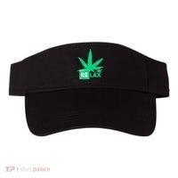 Relax Hemp Leaf Medical Marijuana Visor thumb 0
