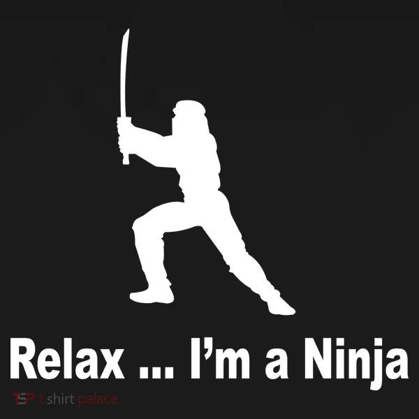 Relax I'm A Ninja Doggie Tank