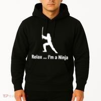 Relax I'm A Ninja Hoodie thumb 2