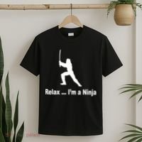 Relax I'm A Ninja T-Shirt thumb 2