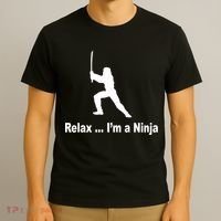 Relax I'm A Ninja T-Shirt thumb 3