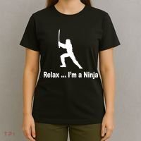 Relax I'm A Ninja T-Shirt thumb 4