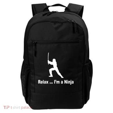 Relax I'm A Ninja Backpack