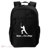 Relax I'm A Ninja Backpack thumb 0