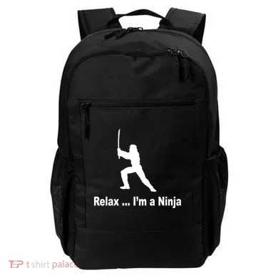 Relax I'm A Ninja Backpack