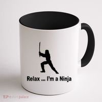 Relax I'm A Ninja Coffee Mug thumb 1