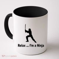 Relax I'm A Ninja Coffee Mug thumb 0