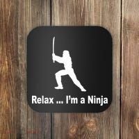 Relax I'm A Ninja Coaster thumb 0