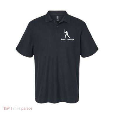 Relax I'm A Ninja Polo