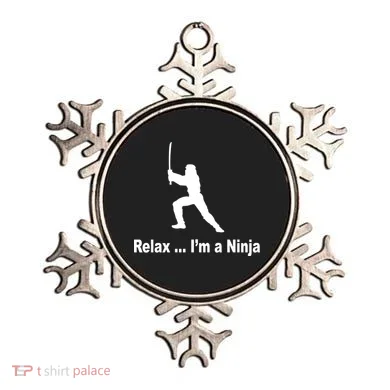 Relax I'm A Ninja Ornament