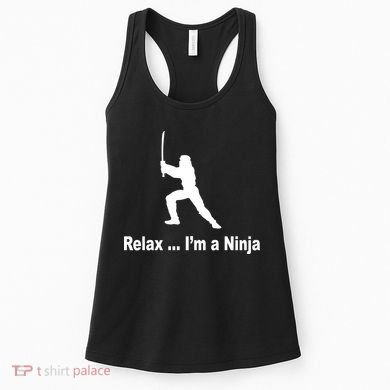 Relax I'm A Ninja Women's Tank Top