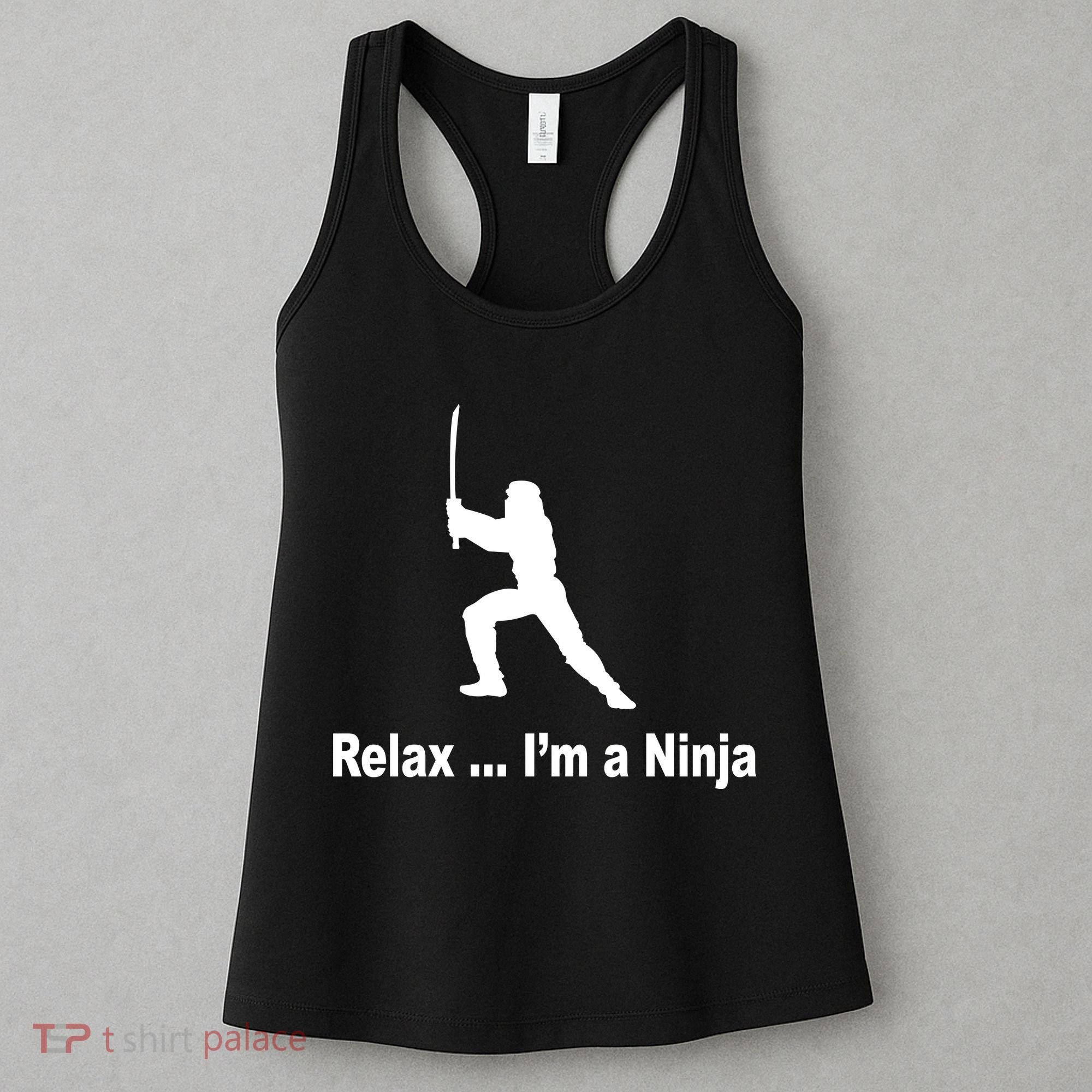 Relax I'm A Ninja Women's Tank Top