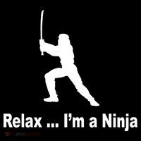 Relax I'm A Ninja Baby Bodysuit thumb 2