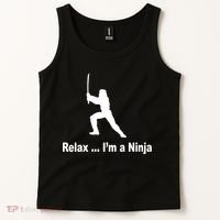 Relax I'm A Ninja Tank Top thumb 2