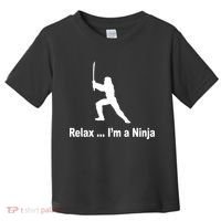 Relax I'm A Ninja Toddler T-Shirt thumb 0