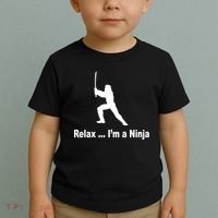 Relax I'm A Ninja Toddler T-Shirt thumb 2