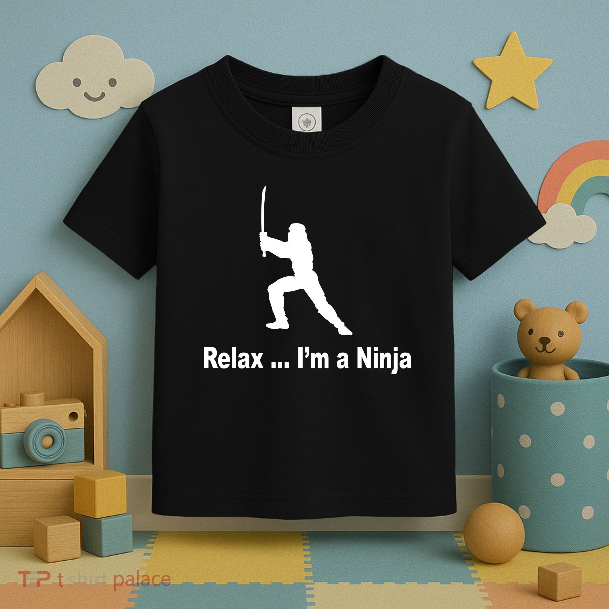 Relax I'm A Ninja Toddler T-Shirt
