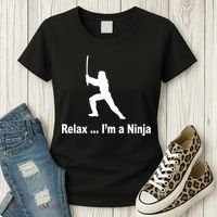 Relax I'm A Ninja Women's T-Shirt thumb 3