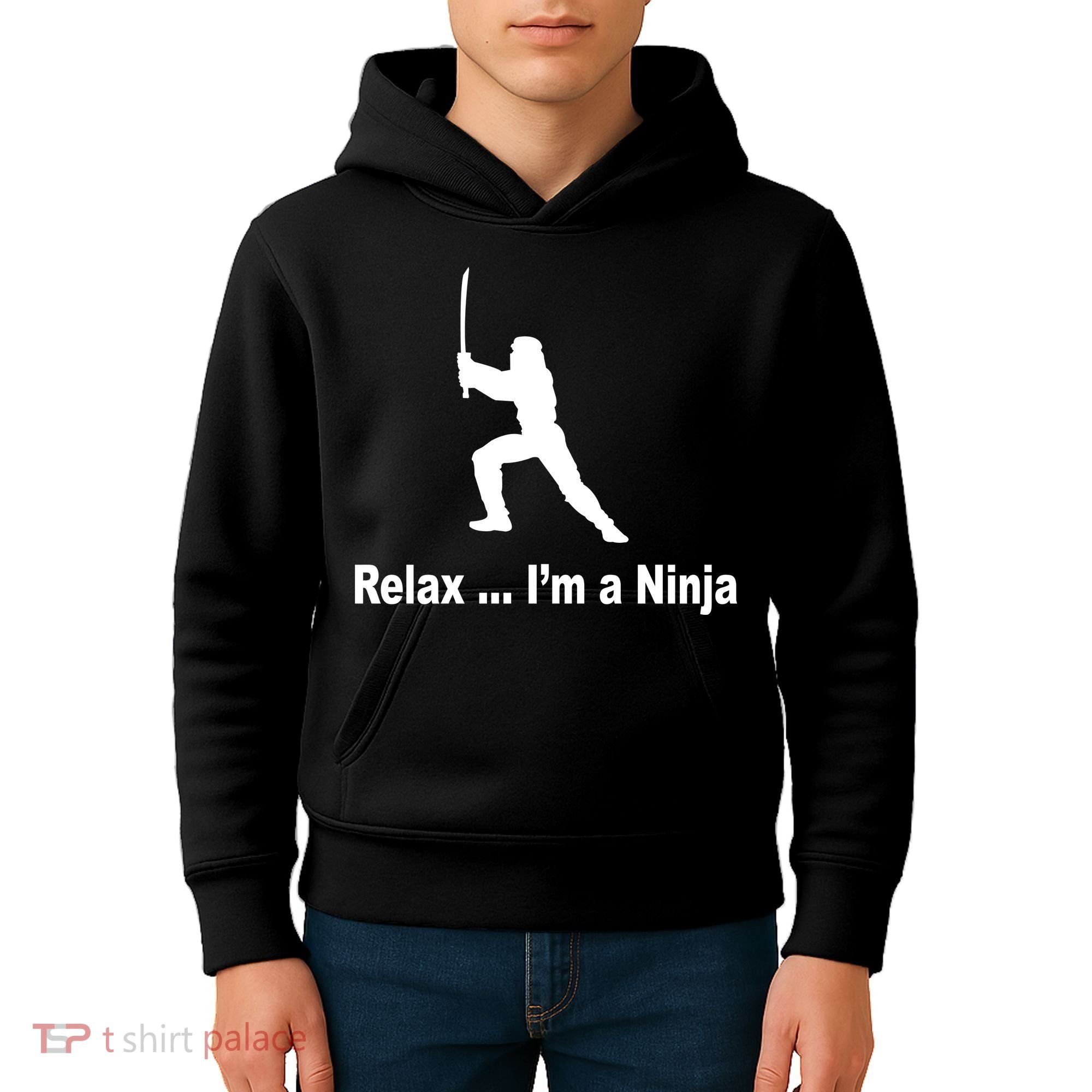 Relax I'm A Ninja Kids Hoodie