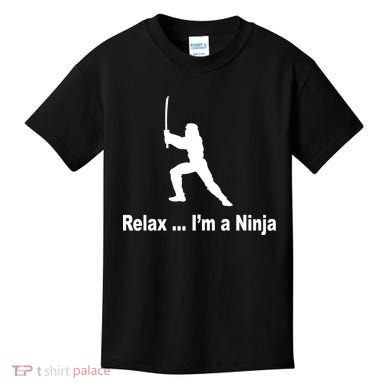 Relax I'm A Ninja Kids T-Shirt